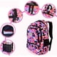 thumbnail image 4 of Mochila para niños, mochilas escolares para niños y niñas, mochilas escolares, mochila escolar, viajes, campamentos, mochila informal para estudiantes, adultos, azul, 4 of 6