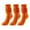 Orange, variant on Ahabrexf Socks for Women,Soft Scrunch Short Ankle Solid Crew Socks 3 Pair