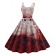 thumbnail image 3 of WILLBEST Fondos para Vestidos Mujer Moda Mujer Retro Divertido Estampado Tirantes Casual Vestido con Tirantes Extra Grande, 3 of 3