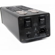 TOPCHANCES Weiduka AC8.8 3000W 15A Advanced Audio Power Purifier Power Filter AC Power Socket Upgraded Dual LED Display 100~240V, Black