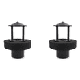 thumbnail image 1 of 2X Floating Mist Dispenser Ultrasonic Humidifier Generators Nebulizer Water Fountain Mist Maker (Black), 1 of 5