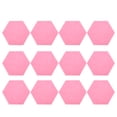 thumbnail image 3 of Tablero De Absorción De Sonido, Paneles Acústicos Hexagonales Decorativos Fibra De Poliéster Retardante De Llama Para Oficinas En El Hogar Para Estudios De Grabación Ccdes Rosa, 3 of 8