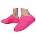 thumbnail image 2 of CHENge Mules for Women Men Orthopedic Shoe with Arch Support Diabetic Air-Cushion Slip-On Walking Shoes Breathable Lightweight Clogs Mesh Slippers Open Back Slip On Shoes, 2 of 9