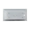 thumbnail image 4 of Voltaire 60" x 30" Right-Hand Drain Alcove Bathtub in Matte Black, 4 of 11