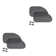 thumbnail image 3 of Sidaley 2 piezas de parasol automotriz reutilizable reflectante Universal para niños protección solar a prueba de sol reemplazo de parasol oblicuo Type1 NO1 Sidaley CBP228626, 3 of 5