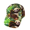 thumbnail image 2 of Kung Fu Panda Gorra de Béisbol para Hombres, Mujeres y Niños, Gorra Clásica de Visera Plana, Gorra Hip Hop Trucker, Snapback Ajustable, 2 of 5