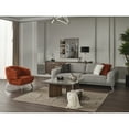 thumbnail image 2 of Sofa Bed with Pillows, Light Grey Linen Convertible Sleeper Couch, Modern Living Room Furniture, 2 of 7