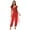 Red, variant on iiniim Women's Arabian Princess Costume Shiny Sequin Belly Dance Halloween Jumpsuits with Tulle Blue L