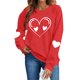 thumbnail image 3 of TaTaai Hoodies Shirts for Women Early Fall Long Sleeve Tops Vintage Graphic Outfits Tops Fashion Pullover Tees Gift, 3 of 9