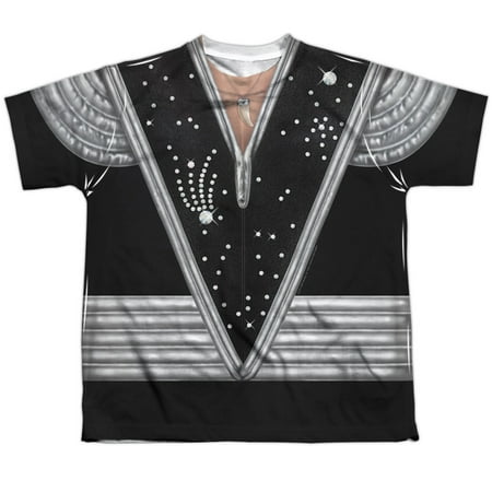 Kiss - Spaceman Costume - Youth Short Sleeve Shirt - Small