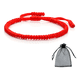 thumbnail image 4 of Pulsera Hilo Xtellar Rojo Parejas Tibetana Amuleto Protección 2 Pzas Rojo 6 Cm 15 Cm, 4 of 4