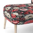 thumbnail image 5 of Designart "Vintage Pink Poppy Flourish Gardens" Upholstered Floral Accent Chair and Cottage Arm Chair - Multiple Color & Pattern, 5 of 7