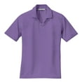 thumbnail image 5 of Port Authority Ladies Rapid Dry Polo L455 - Dusty Purple - XS, 5 of 6