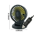 thumbnail image 4 of Btomtd Portable Fan,Car Fan,Car Accessories,Automobile Fan, Truck, 12V Car, Universal Fan, Van, Large Wind Fan For Cool Inside, 4 of 6