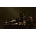 thumbnail image 2 of Willem Claesz Heda 14x11 Gold Ornate Wood Frame and Double Matted Museum Art Print Titled - Still Life with Oysters, a Silver Tazza, and Glassware (1635), 2 of 4