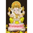 thumbnail image 6 of IBA Indianbeautifulart&nbsp;Lord Ganesha&nbsp;Murti Religious Hindu God Figurine&nbsp;Elephant&nbsp;God&nbsp;For Car Dashboard Auspicious Hindu God Idol For Home/ Office/ Temple-SC, 6 of 7