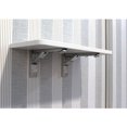 thumbnail image 1 of STRANDCHIC 2 Pcs Support d'Étagère en Acier Inoxydable Pliable Mural à Ressort pour Charge, 1 of 8
