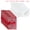 Red, variant on Yihuala 20pcs Glitter Hollow Invitations Cards with Envelopes Ribbon for Wedding Invite Valentine's Day Bridal Shower Party Supplies