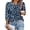 #1 Black, variant on Womens Fall Shirts Business Work 3 4 Sleeve Fashion Blouses Solid Color Dressy Casual Crew Neck Black Business Tops Tunic Size XL