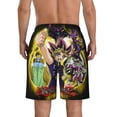 thumbnail image 4 of Yu-Gi-Oh Mens Swim Trunks Quick Dry Board Shorts with Mesh Lining Beach Shorts Swimwear Bathing Suits, 4 of 7