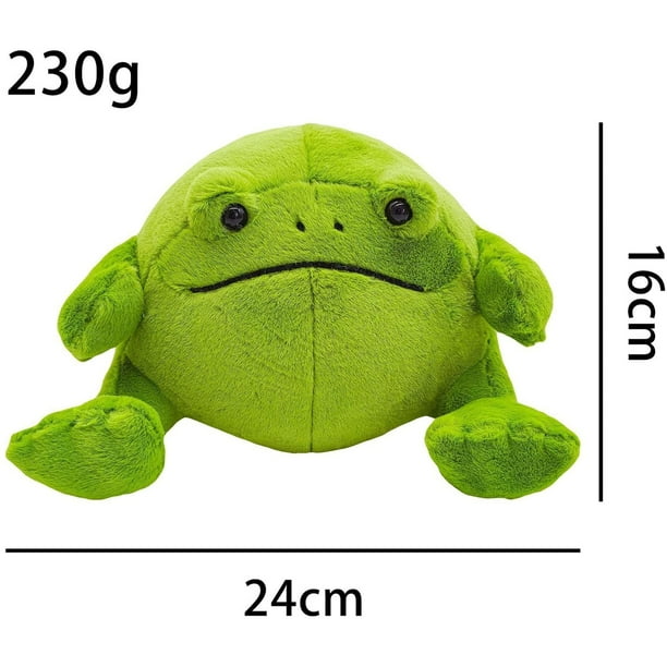 Achat peluche grenouille vert 20cm. Peluche personnalisée.