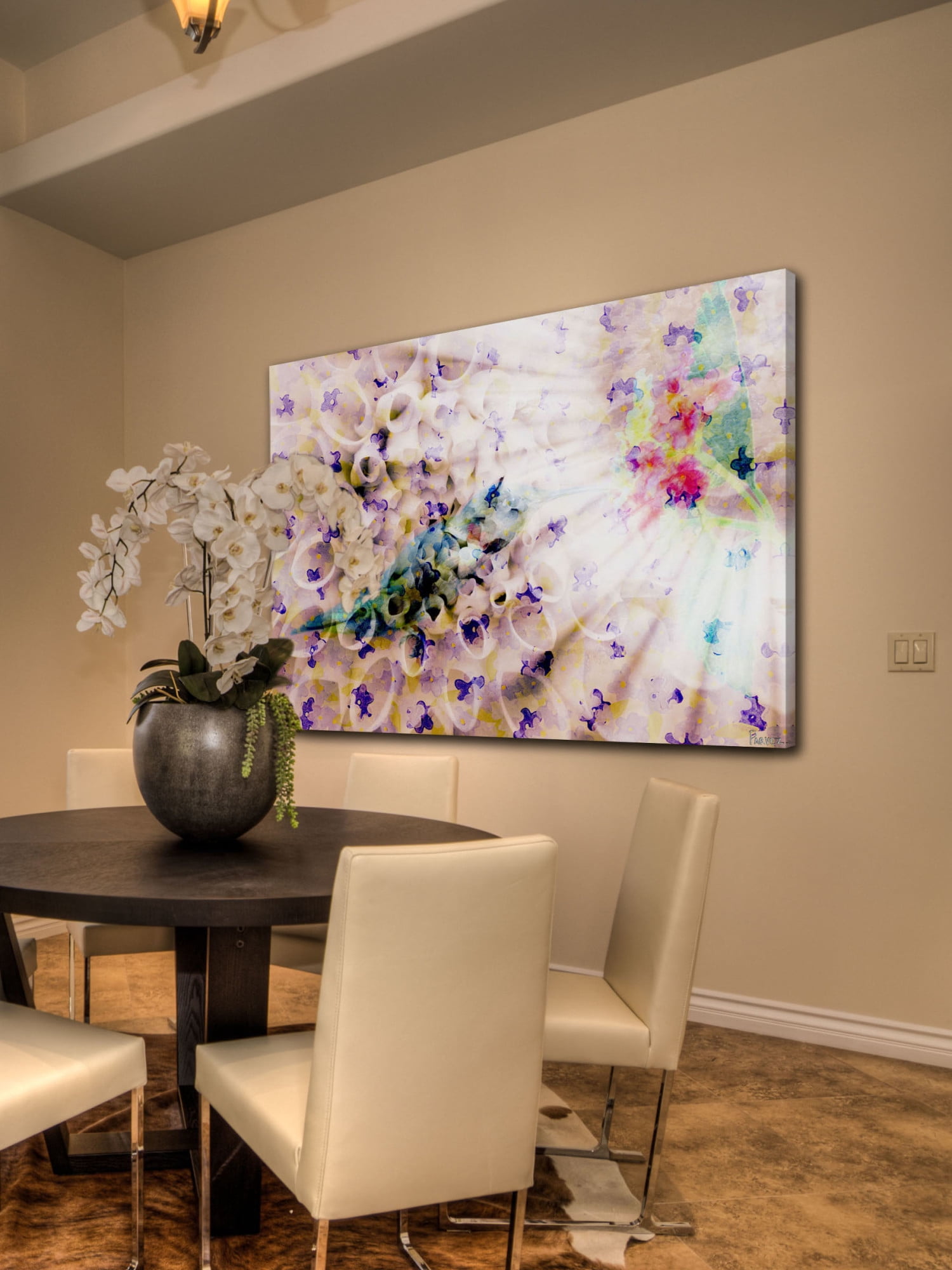 Parvez Taj Weightless Art Print on Premium Canvas