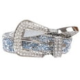 thumbnail image 2 of Kids 1 1/8" (28 mm) Western Cowgirl Rhinestone Sparkling Mesh Belt, 2 of 4