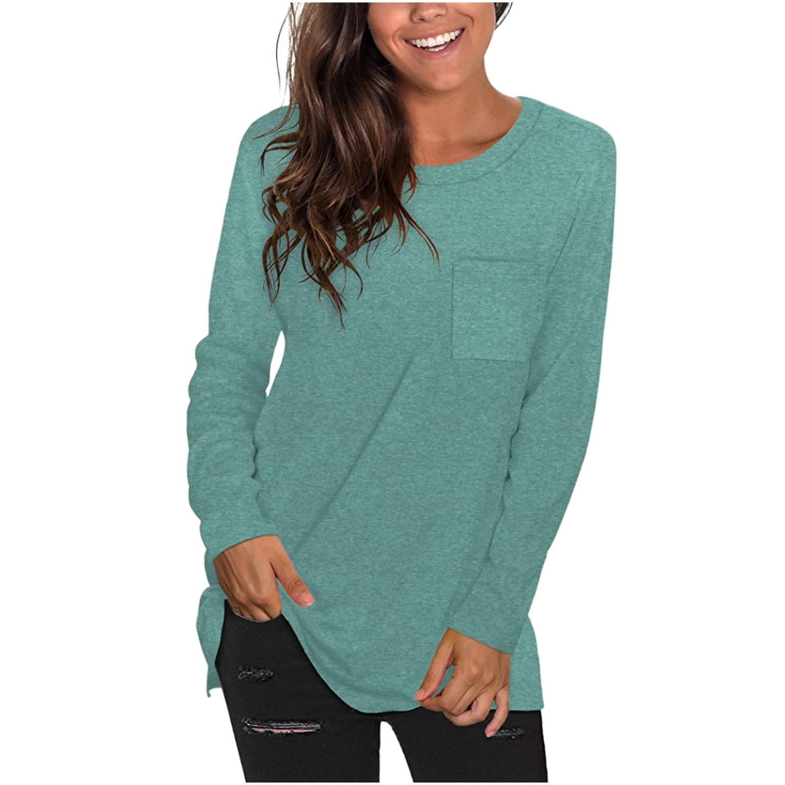 Abcnature Pocket Shirts for Women 