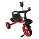thumbnail image 1 of Triciclo The Baby Shop  con canasto y espejo Rojo -, 1 of 5