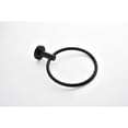thumbnail image 4 of 3 Piece Bathroom Hardware Set with Towel Bar and Toilet Paper Holder, Wall Mounted Bathroom Accessories Kit for Bathroom, Black Finish, 4 of 11