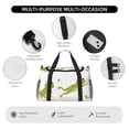 thumbnail image 4 of Balery Hunting Frog Bolsa de Gimnasio para Mujeres, Bolsa de Viaje con Bolsillo Húmedo, Bolsa de Fin de Semana para Mujeres, Bolsa de Viaje Resistente al Agua, 4 of 7