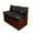 Black Marble Pattern, variant on Aplkyhs Maple Leaf RV Dinette Cushions Stretchable Camper Decor Universal Bench Seat Cover Washable Couch Cover 2 Cushion Sofa Comfortable Sofa Slip Covers for 2 Seat Cushion Couch