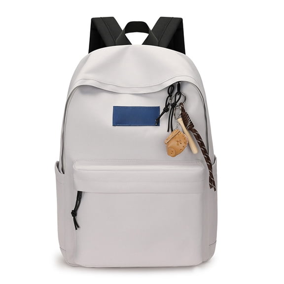 Bfogop School Backpack for Teen Students Bookbag - Large Capacity with 2 Compartments Laptop Backpacks, High Density Sturdy Stitched Shoulder Straps, Lightweight Casual Daypack