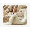 thumbnail image 3 of MesaSe Flannel Weighted Blanket  Sherpa Weighted Blankets with Soft Plush Fleece for Calming and Sleep, 3 of 4