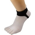 thumbnail image 6 of 6 pairs Women Toe Socks 5 Finger Cotton Wicking Athletic, 6 of 7