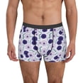 thumbnail image 1 of Balery Daisies Flowers Calzoncillos bóxer para hombre, ropa interior de algodón suave y transpirable con cinturilla de nailon-Small, 1 of 5