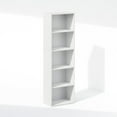 thumbnail image 3 of Furinno Reed 5-Tier Open Shelf Clothing & Closet Storage Organization White, 3 of 5