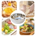 thumbnail image 4 of Stainless Steel Mixing Bowls,12.6 Inch Large Metal Basin with Mirror Finish,Heavy-Duty Salad Dough Bowl,Kitchen Prep Bowl,Dishwasher Safe,Metal Bowls for Home and Commercial Cooking(Silver), 4 of 9