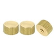 thumbnail image 1 of Tuercas de pulgar estriadas Uxcell, paquete de 3 M3 x D11mm x H6mm, tuerca de latón con cabeza plana para agujero ciego para piezas de impresora 3D, 1 of 5
