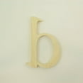 thumbnail image 3 of Package of 1, 12 Inch X 1/2" Thickness Baltic Birch Wood Letter b in The Times New Roman Font, Thick, Lower Case for Art & Craft Project, Made in USA, 3 of 4