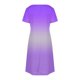 thumbnail image 5 of Vestido Corto de Verano Moda Gradiente Corto de Manga en V Cuello Vestido Casual, Poliéster Ligero de Verano, Lavado de Manos, 5 of 9