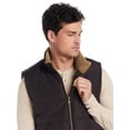 thumbnail image 4 of Frontier Threads Men's Sherpa Lined Horizontal Quilted Vest, 4 of 5