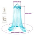 thumbnail image 3 of OctoRose ® Princess Sequnin Bed Canopy Mosquito Net for Bed, Dressing Room, Out Door Events, 3 of 5