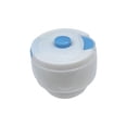 thumbnail image 1 of Cateissary Tapa de frasco de vacío, bebida de café portátil, bebida, tapón de botella con aislamiento térmico, tapa de taza de agua para Almacenamiento y organización del hogar Azul Tipo 2, 1 of 6