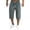 C3/Navy, variant on XIYON Pants For Men Fashion Casual Solid Color Pants Calf Length Trousers Breathable Loose