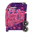 thumbnail image 2 of Zuca 18" Sport Bag - Romantic Botanic with Flashing Wheels (Purple Frame), 2 of 6
