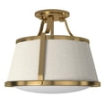thumbnail image 7 of Hinkley Lighting - Three Light Semi-Flush Mount - Foyer - Charlotte - 3 Light, 7 of 7