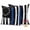 Black, White, Blue, variant on 2 Pack Outdoor Waterproof Throw Pillows,Retro USA Flag Independence Day Decorative Square Pillow Case Patio Pillows for Chair Couch Sofa 16x16in