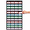 20Wx48.25H, variant on 20Wx25H Hanging Sentence Strip Pocket Chart, 6 Pocket Non-Woven Classroom Organizer