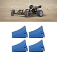 thumbnail image 4 of RC Model Car Tire Wheel Chock, Anti Rust Wear resistant  RC Model Car Wheel Chock Good Fixation  for Universal Remote Control Car Blue,Silver,Red, 4 of 7